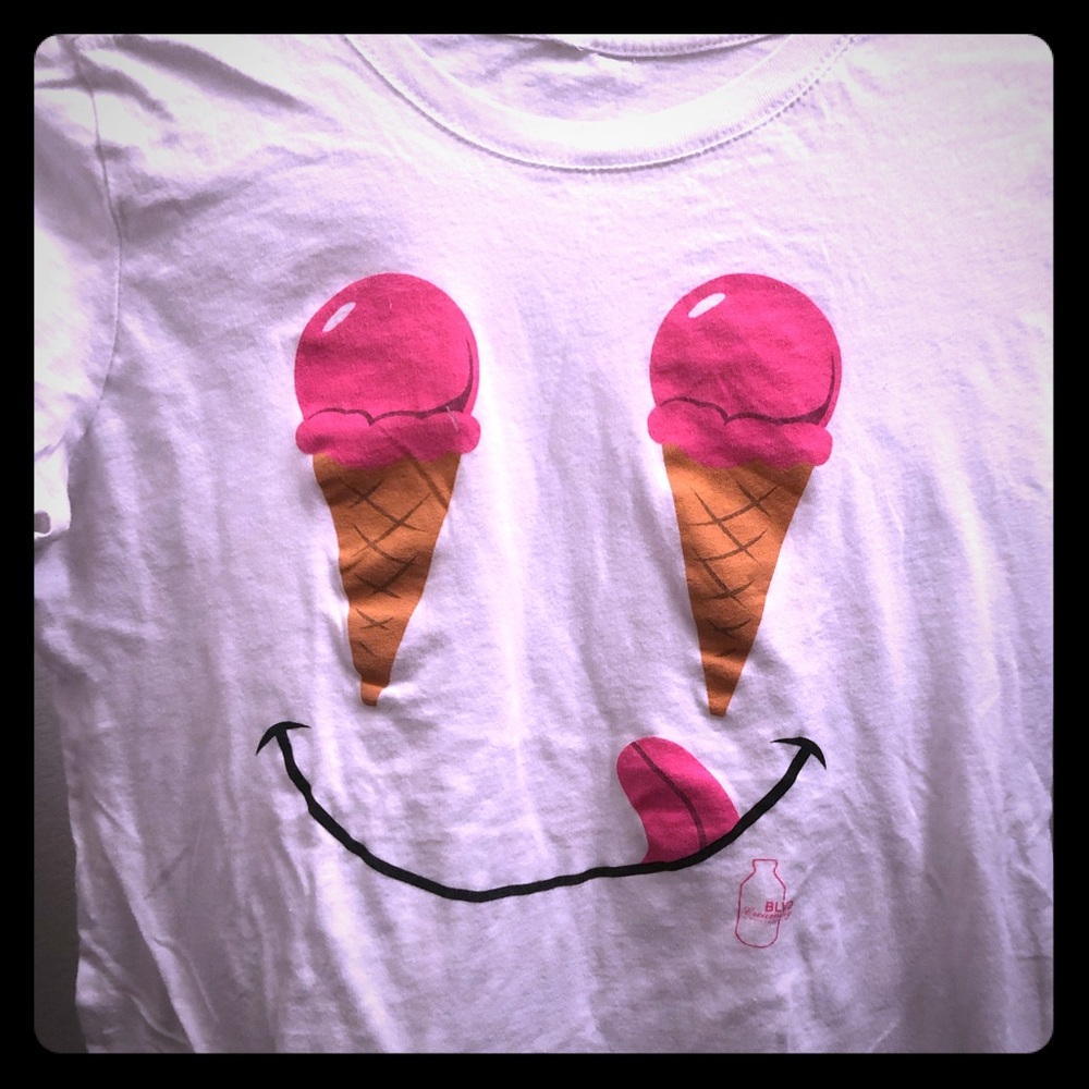 Fun Classic Tee with Ice Cream print